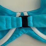 Blackbough  Swim, Aqua Color, Vibrant Blue Bikini Top, Willow Style Large Beach Photo 5