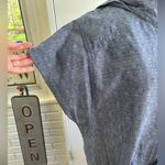 Derek Lam Derek‎ Lam Organic Cotton Chambray Dolman Sleeve Hooded Vest large layered Photo 3