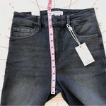 Good American  Good Bermuda Raw Hem Cutoff Denim Shorts Size 2/26 Photo 4