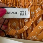 Faithfull the Brand Floral Print Yellow Emita Mini Dress Size 8 NWT Photo 10