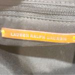 LAUREN RALPH LAUREN Striped Toiletry Pouch Bag Black White Photo 4