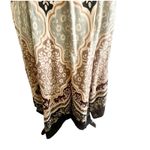 Soft Surroundings Midi Knit Smocked Dress Petite XL Asymmetrical Hem Multicolor Photo 7