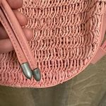 Free People  Cabana Vintage Pink Woven Crossbody Purse NWOT Photo 4