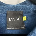Lysse Women’s Stretch Denim Snap Button Down Shirt Size 1X Western Vibes Cotton Photo 1