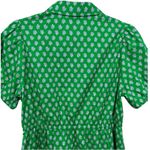 J.Crew Short Sleeve Collared Mini Button Up Shirt Dress Kelly Green Size 6 Photo 8