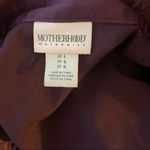 Motherhood Maternity  purple top size large Photo 3