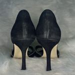 Rampage  Black suede and embellished heels 8M. Photo 1