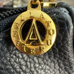 LA Tour Eiffel Paris Navy Blue Leather Crossbody Photo 3