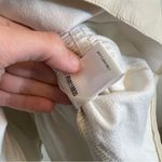 Lucy Paris ✨  August Faux Leather Smocked Tank Top Cream XS Photo 8