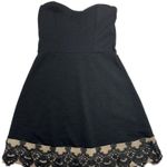 Deb store Deb Strapless Black Mini Dress (M) Photo 0