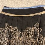 Pendleton  Paisley Print Midi Skirt Cotton Silk Blend Brown Tan Women’s Size 8 Photo 4