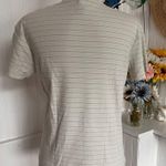 Gap Casual Pink & Pale Green Stripes Photo 2