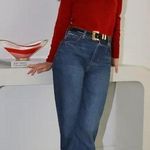 ALOHAS Alohos Lindy Bliss Red Leather Pumps Photo 7