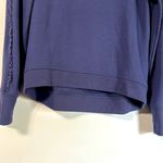 Victoria's Secret Victoria Secret Sport Ruffled Sleeve Crewneck Sweatshirt Grape Size S Photo 5