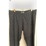 Johnny Was  Cropped Lace Leggings Sz Medium Photo 3