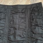 Nanette Lepore Ghost Ship Black Pencil Skirt Size 4 Zipper Details Sexy Bodycon Photo 1