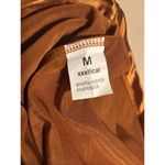 Xxxiticat Women's Copper Slip Dress Sz M Adjustable Spaghetti Strap Zipper Side Orange Size M Photo 7