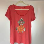 Tommy Bahama  Red Floral Women's Tee Photo 1