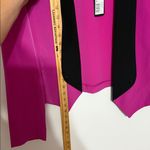 Kardashian Kollection hot pink blazer with black trim size large new with tags Photo 8