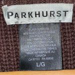Parkhurst Faux Fur Vest Size Large Brown Photo 8
