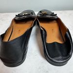 Tory Burch Women's Charm Croco Leather Loafers Size 7.5 Brown Black Photo 5