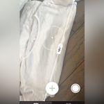 Barefoot Dreams  Cozy Chic Light Gray Striped Sweater Medium Photo 3