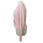 Calia effortless ballet wrap sweater pink darling heather clean girl Size XL Photo 1