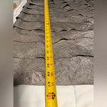 Adrianna Papell Cream and Gray Midi Dress 14W Photo 8