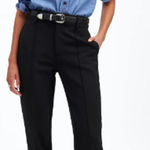 Madewell Mid-Rise Slim Ankle Pants True Black Size 12 Photo 0