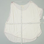 We The Free  People Womens Top Pluto One-Shoulder Tee T-Shirt Lavender M Photo 3