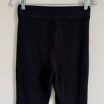 Aerie  Black Ribbed Flare Pants Size Small Long Photo 5