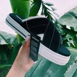 Converse One Star Slip On Sandals Black Photo 0