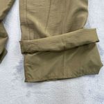 House of Harlow 1960 Pants Large Wide‎ Leg High Waist Pleated Lined Olive Preppy Green Photo 5