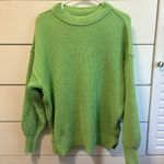 Aerie  Beyond Chenille Sweater Green Photo 1