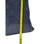 Simply Vera Wang Blue Lace Sleeveless Top/Blouse Size Medium | 47-14 Photo 5