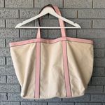 Victoria's Secret  Brushed Canvas Studded Large Tote Bag Handbag Photo 2