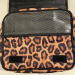 Travel Toiletry Hanging Cosmetic MakeUp Bag Leopard Print Med Accessories Unfold Brown Photo 10