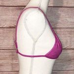 Dbrie Orchid Suede Triangle Bikini Top Size XS Photo 2