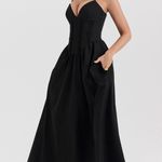 House Of CB 'Lova' Black Corset Maxi Ball Gown Dress sz M NWOT Photo 0