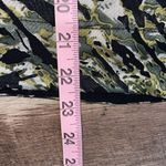 T Tahari T‎ Tahari Womens Burnout Boxy Camo Abstract Short Sleeve Top Olive Medium NWT Photo 10