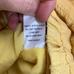 Urban Outfitters  Lumiere Yellow Cropped Bell Sleeve Wrap Front Top Size S Photo 6