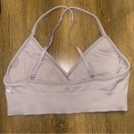 Lululemon Awakening Bra Taryn Toomey Collection Misty Mauve Purple Grey Size 8 Photo 2