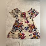 Blushing Heart floral print off the shoulder mini dress Pink Size M Photo 1