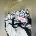 PINK - Victoria's Secret Victoria's Secret PINK Lace black/white floral Bralette sz large Photo 5