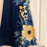 Noracora Women’s Floral Blue Dress Yellow Flowers Size Small Photo 2