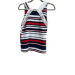 Women's Together Clothing Striped Tank Top S Navy Red White Photo 8
