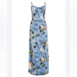 Missguided EUC -  Blue Floral Maxi Dress Photo 1