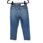 RE/DONE Womens 90s High Rise Crop Jeans New Mid 70s Wash Button Fly 26 Photo 3