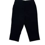 Style & Co Style & Co. Womens Stretch Blended Twill Chino Capri Casual Pants Black Size 6 Photo 2