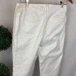 Valerie Stevens  White Print Ankle Length Pants 6 Photo 3